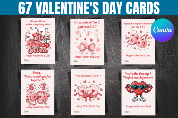 67 Valentine’s Day Cards Template