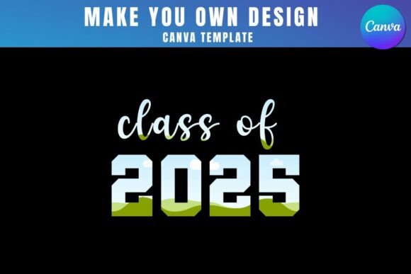 Class of 2025 Canva Frame Graphics