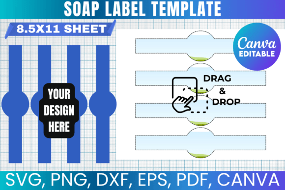 Soap Label Template, Soap Label SVG: Canva Graphics Review